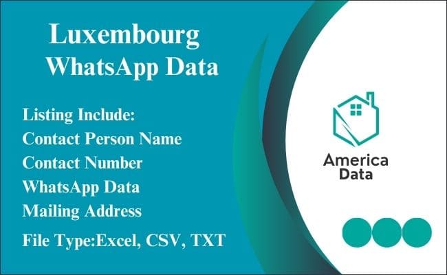 卢森堡 Whatsapp 数据